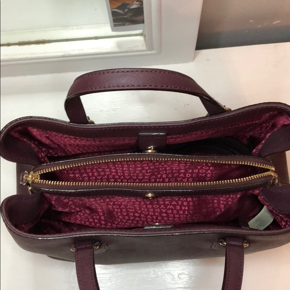 Burgundy, Kate spade bag - Picture 3 of 3